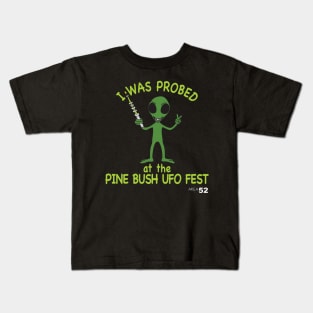 PROBED Area 52 Pine Bush NY Kids T-Shirt